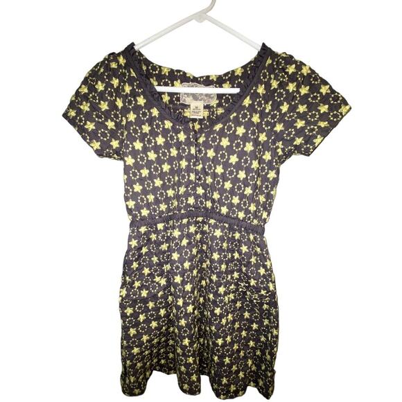 Anthropologie Nick & Mo Embroidered Mini Dress Size Medium - Picture 1 of 5